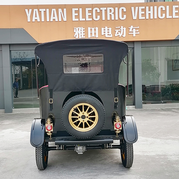 Carro antigo com display LCD de energia nova da Village Shuttle